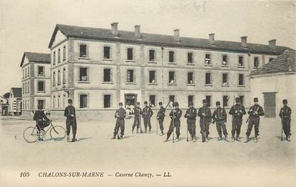 CPA FRANCE 51 "Chalons sur Marne, Caserne Chanzy"