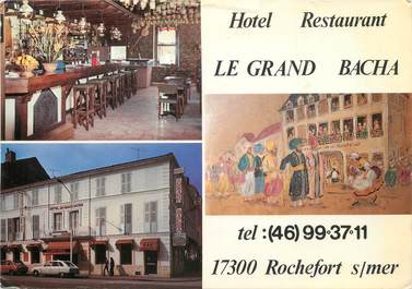/ CPSM FRANCE 17 "Rochefort, hôtel restaurant le Grand Bacha"