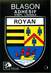 / CPSM FRANCE 17 "Royan" /  BLASON ADHESIF