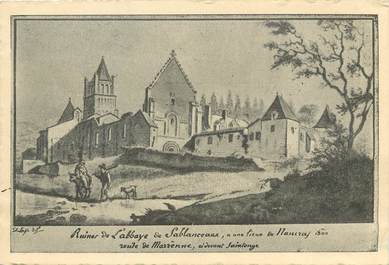 / CPSM FRANCE 17 "L'Abbaye de Sablonceaux entre Royan et Saintes"