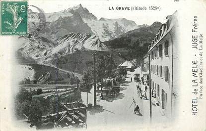 CPA FRANCE 05 "La Grave, Hôtel de la Meije, JUGE Frères"