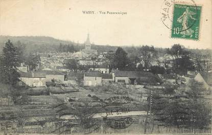 CPA FRANCE 52 "Wassy, vue  panoramique"