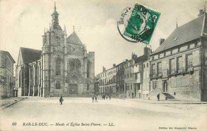 CPA FRANCE 55 "Bar Le Duc, musée et église Saint Pierre"