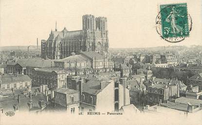 CPA FRANCE 51 "Reims,  panorama"