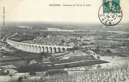 CPA FRANCE 18 "Sancerre, panorama du val de Loire"