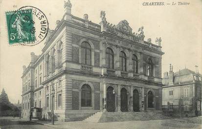CPA FRANCE 28 "Chartres, le théâtre"