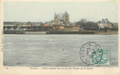 CPA FRANCE 27 "Vernon, Norte Dame de la rive droite de la Seine"