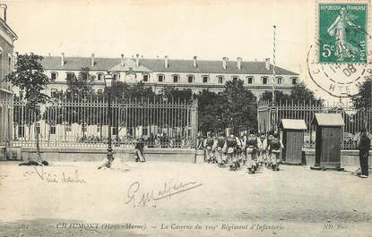 CPA FRANCE 52 "Chaumont, la caserne du 109ème régiment d'infanterie"
