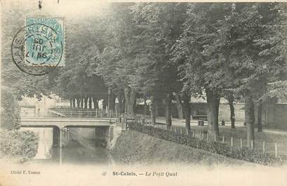 CPA FRANCE 72 "Saint Calais, le petit quai"