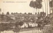 72 Sarthe CPA FRANCE 72 "Connerré, le pont du chemin de fer"