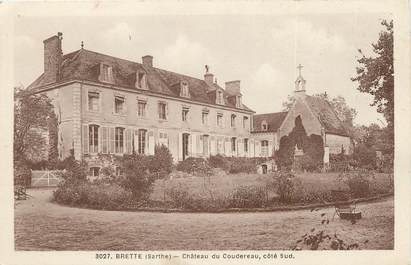 CPA FRANCE 72 "Brette, château du Coudereau"