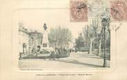 84 Vaucluse CPA FRANCE 84 "L'Isle sur Sorgue, place Gambetta, statue Benoit"