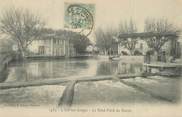 84 Vaucluse CPA FRANCE 84 "L'Isle sur Sorgue, le rond point du bassin"