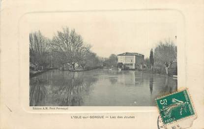 CPA FRANCE 84 "L'Isle sur Sorgue, lac des Joutes"