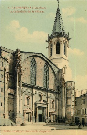 CPA FRANCE 84 "Carpentras, la cathédrale de Saint Siftrein"