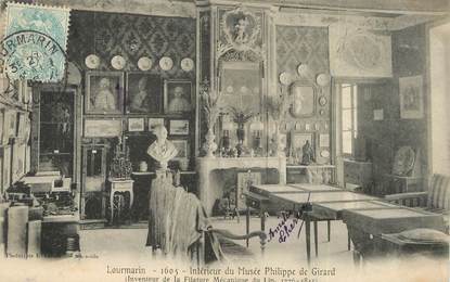 CPA FRANCE 84 "Lourmarin, intérieur du musée Philippe de Girard"
