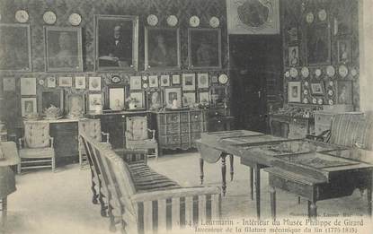 CPA FRANCE 84 "Lourmarin, intérieur du musée Philippe de Girard "