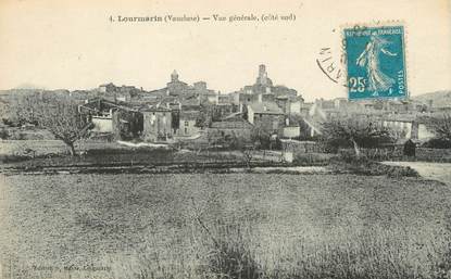 CPA FRANCE 84 "Lourmarin, vue générale "