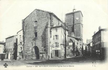 CPA FRANCE 15 "Saint Flour, ancienne église Notre Dame"