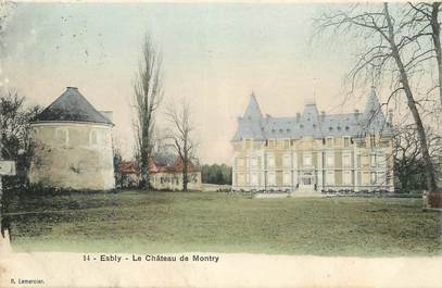 CPA FRANCE 77 "Esbly, chateau de Montry"