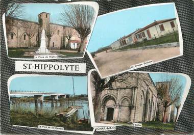 CPSM FRANCE 17 "Saint Hippolyte"