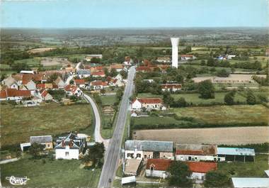 CPSM FRANCE 18 "Bord Saulzais, vue générale aérienne"