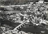 18 Cher CPSM FRANCE 18 "Châteauneuf sur Cher, vue aérienne"