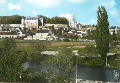 CPSM FRANCE 18 "Châteauneuf sur Cher, vue générale"