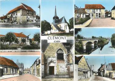 CPSM FRANCE 18 "Clémont"
