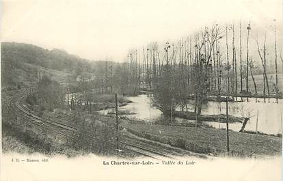 CPA FRANCE 72 "La Chartre sur Le Loir, vallée du Loir"