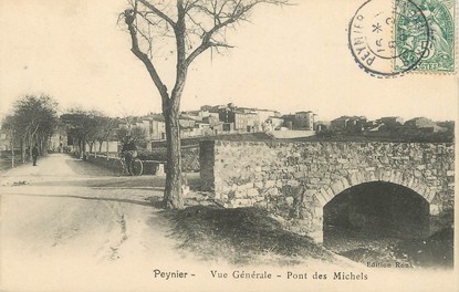 / CPA FRANCE 13 "Peynier, vue générale, pont des Michels"