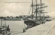 / CPA FRANCE 13 "Saint Louis du Rhone, voilier dans le port" / BATEAU