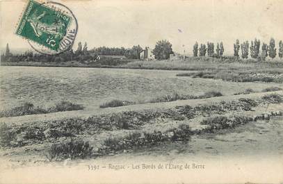 / CPA FRANCE 13 "Rognac, les bords de l'étang de Berre"