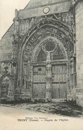 CPA FRANCE 89 "Thury, L'Eglise"