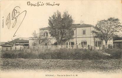 / CPA FRANCE 13 "Rognac, vue de la gare"