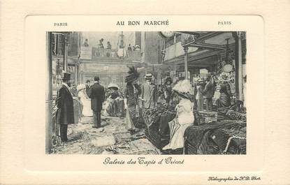 CPA FRANCE 75006 "Paris, Galerie des Tapis d'Orient" / AU BON MARCHE 