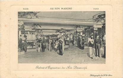 CPA FRANCE 75006 "Paris, ARTS DECORATIFS" / AU BON MARCHE 