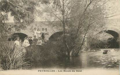 / CPA FRANCE 13 "Peyrolles, les bords du Réal"