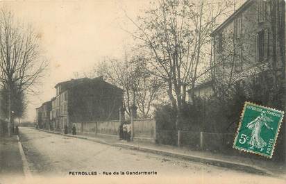 / CPA FRANCE 13 "Peyrolles, rue de la Gendarmerie"