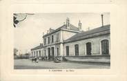 33 Gironde / CPA FRANCE 33 "Coutras, la gare "