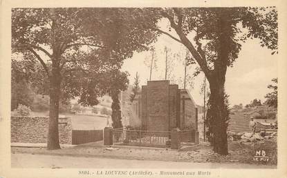 / CPA FRANCE 07 "La Louvesc, monument aux morts"