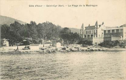 / CPA FRANCE 83 "Saint Cyr, la plage de la Madrague"