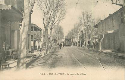 / CPA FRANCE 13 "Luynes, le centre du village"