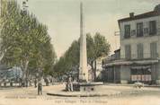 13 Bouch Du Rhone / CPA FRANCE 13 "Aubagne, place de l'Obélisque"