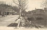 13 Bouch Du Rhone / CPA FRANCE 13 "Aubagne, le pont sur l'Huveaune"