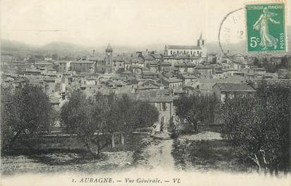 / CPA FRANCE 13 "Aubagne, vue générale"