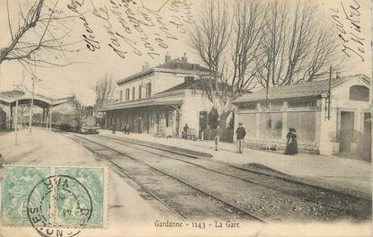 / CPA FRANCE 13 "Gardanne, la gare"