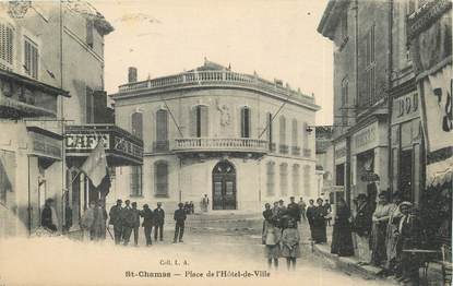 / CPA FRANCE 13 "Saint Chamas, place de l'hôtel de ville"