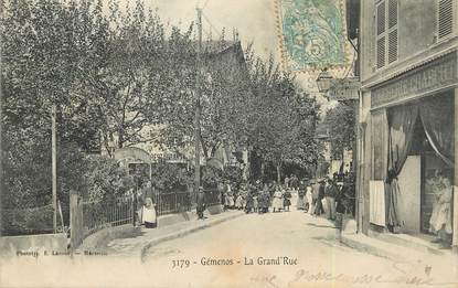 / CPA FRANCE 13 "Géménos, la grande rue"