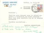 05 Haute Alpe / CPA FRANCE 05 "Veynes" / CASQUES / CARTE PUBLICITAIRE